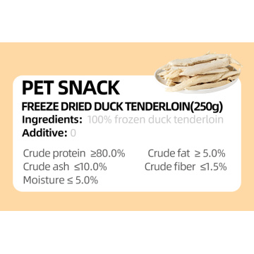 OEM ODM liofiliza produtos de alimentos para animais de estimação