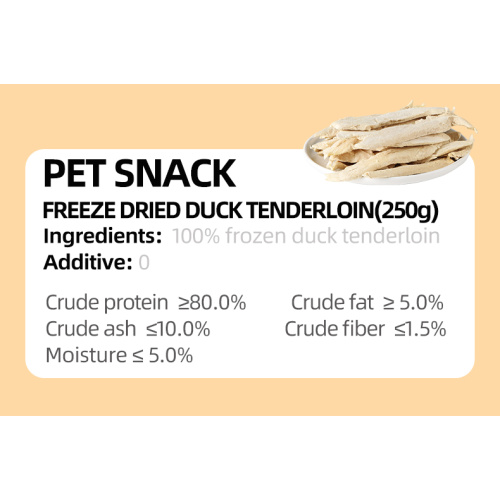 OEM ODM liofiliza produtos de alimentos para animais de estimação