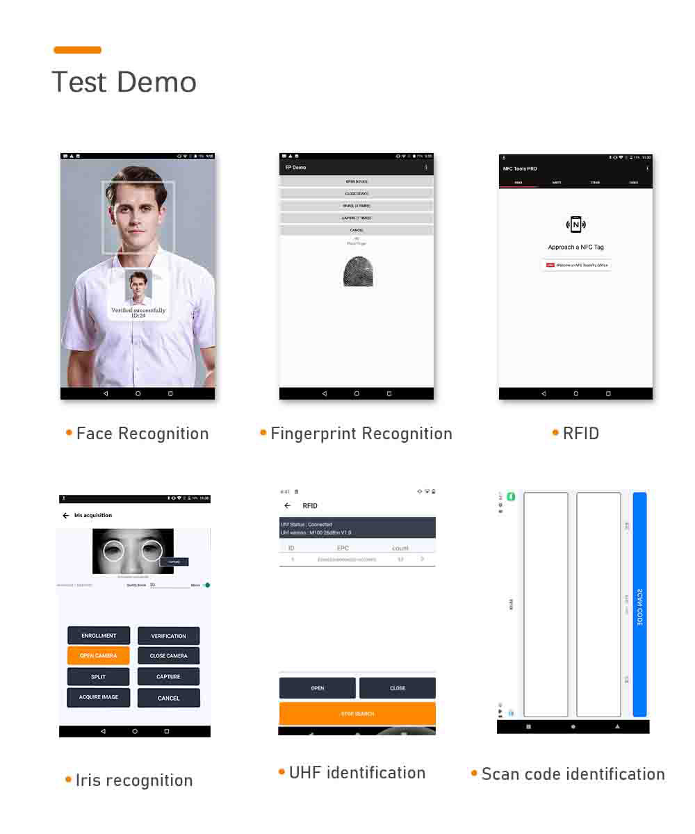 FP820 BIOMETRIC TABLET