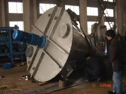 Rotation and Revolution Drive Screw Mixer