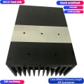 custom extrusion aluminum rectifier heatsink