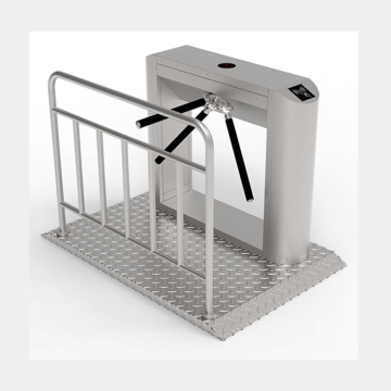 Shenzhen Stainless Solenoid Rotating Drop Arm Turnstile for Stations