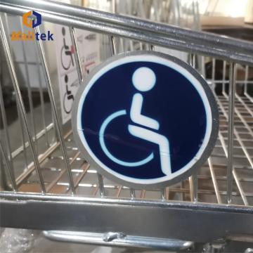 Disabled Metal Supermarket Shopping Trolley