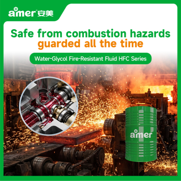 Water-Glycol Fire-Resistant Fluid for hydraulic systems operating in metallurgy, automotive, marine and other sectors