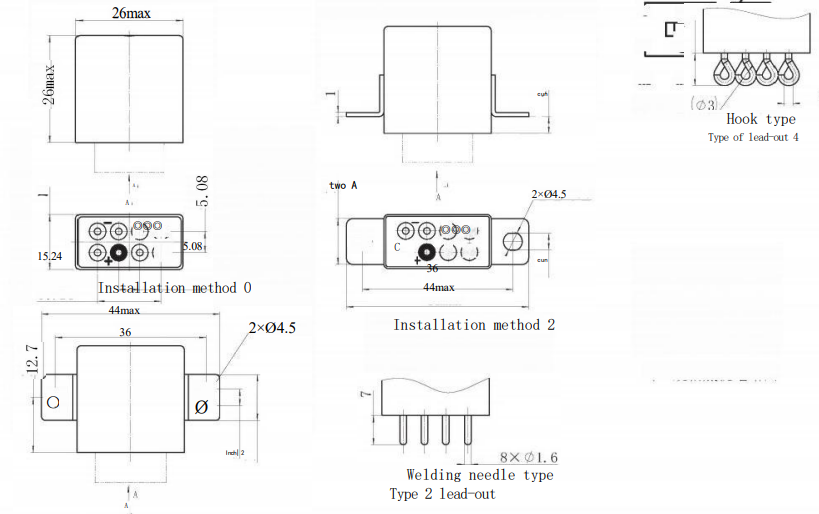 JQX-2Z15BM construcție internă și contacte de mare curent