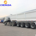 Chengda Tri Axles 25 Cube Side Dump Trailer