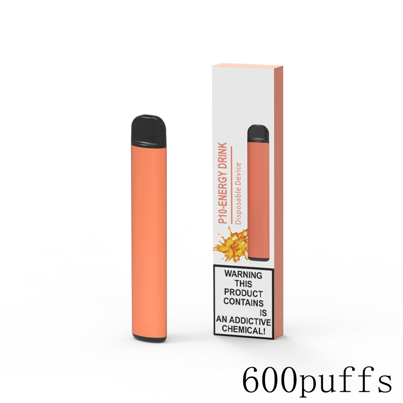 Mehrere fruchtige Aromen 600 -Puffs 0% Salzabweg Vape