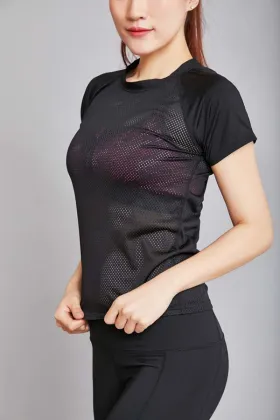 Women's Short Sleeve Round Neck Shirt