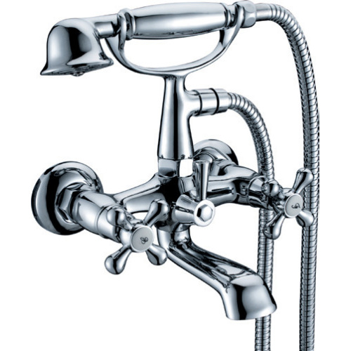 Wall Mounted Hand Shower Tub Mixer Faucet