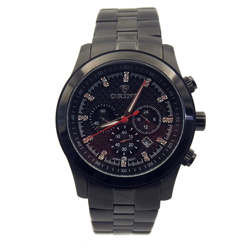 Luxury Steel Watchband Sport Cronógrafo Man Watch