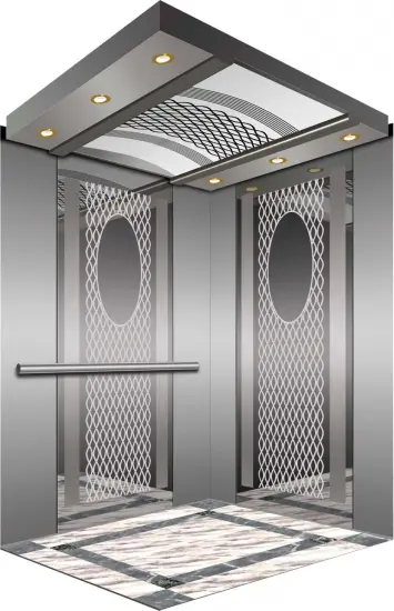 800KG Stainless Steel Passenger Elevator With Machine Room