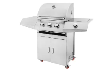 free standing gas grill
