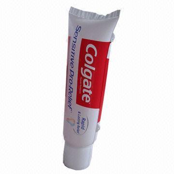 Inflatable toothpaste for promotion