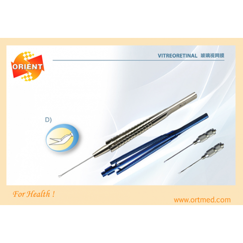 Vitreoretinal Scissors for ophthalmic microsurgical