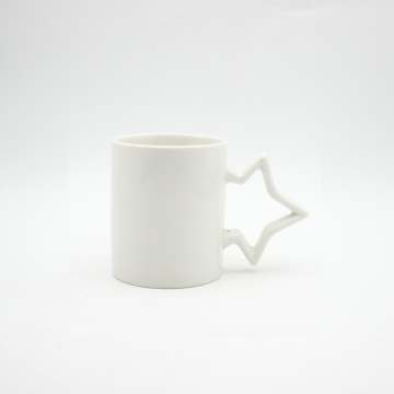 12 oz beyaz porselen kupa logo ile yüksek kaliteli seramik kupalar