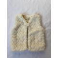 Junior's Baby's Fake Fur Vest  For Girls