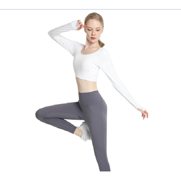 yoga crop top mahuka luzeko alkandora berria