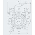 Gearless Traction Machine Double Wrap