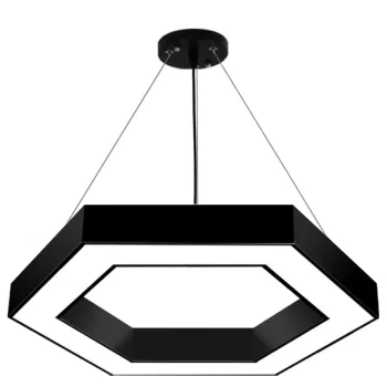 Nordic Round Fixtures: Simple Office Hanging Indoor Lighting Chandeliers Pendant