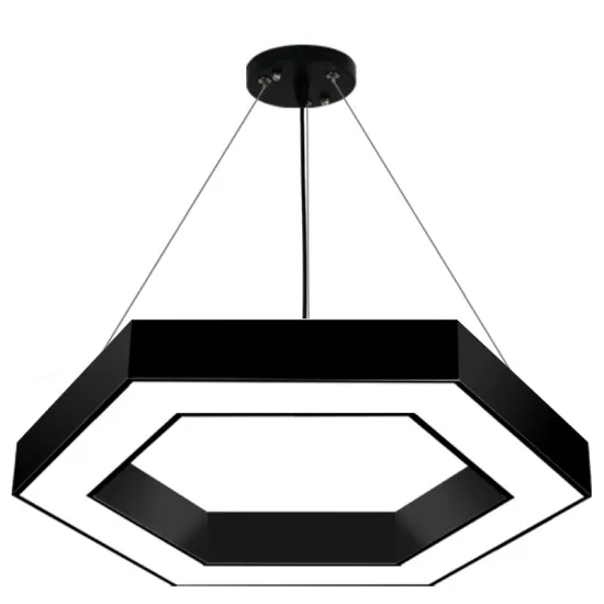 Nordic Round Fixtures: Simple Office Hanging Indoor Lighting Chandeliers Pendant
