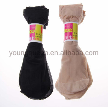 WZ36 Wholesale summer essential transparent thin Ms. Duantong stockings cored wire short socks socks