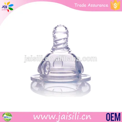 Baby Feeding Bottle Nipple Mold Wide neck Silicone Baby Nipple