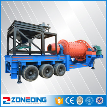 Νέο τύπος εξόρυξης Mobile Ball Mill προς πώληση