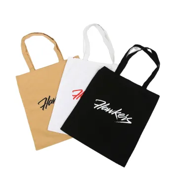 Custom Printed Canvas Cotton Tote Bags with Promotional Logos