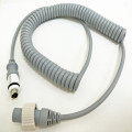 Din Connector High Flexibility Medical Coiled Wire Assembly