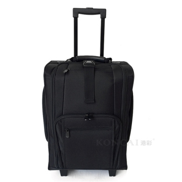 KC-N46S Portable Nylon Makeup Case Trolley With Wheels