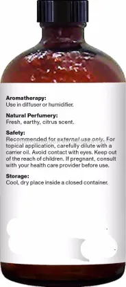 OEM Packaging and Brand Lemongrass Oil