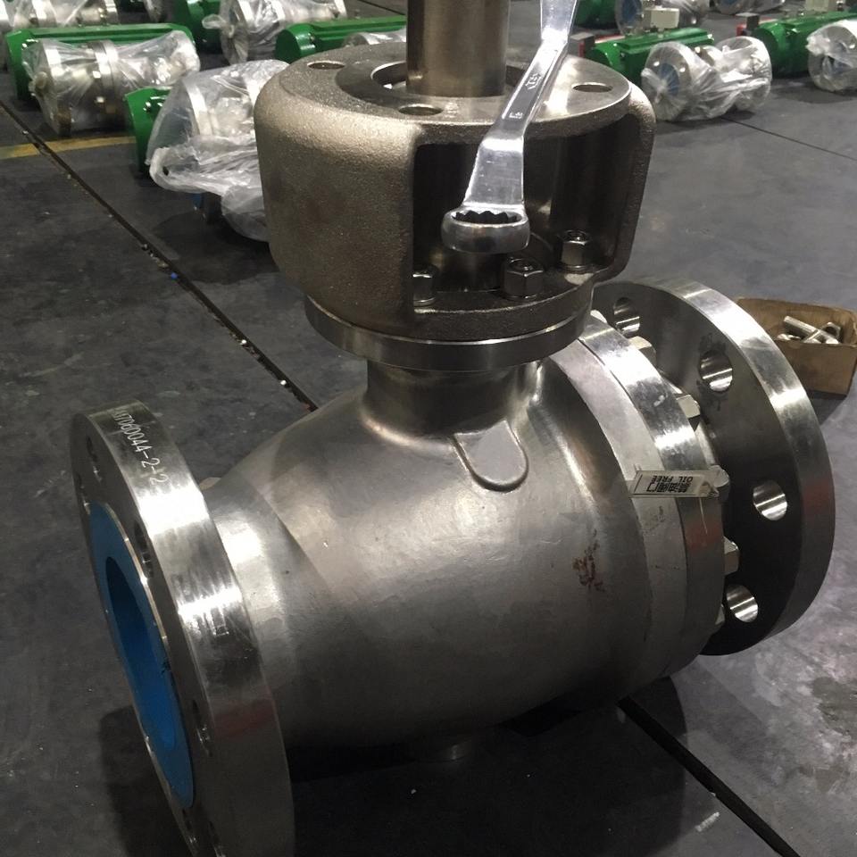 Wcb Valve Body Electropneumatic Ball Valve, High Quality Wcb Valve