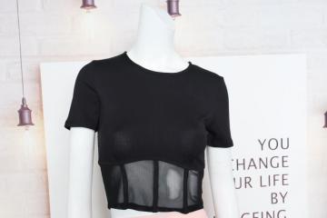 2 * 2 Baby Rib และ Mesh Women Pullover