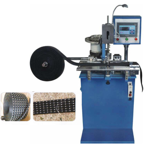 Automatic Pronged Nailheads Attaching Machine