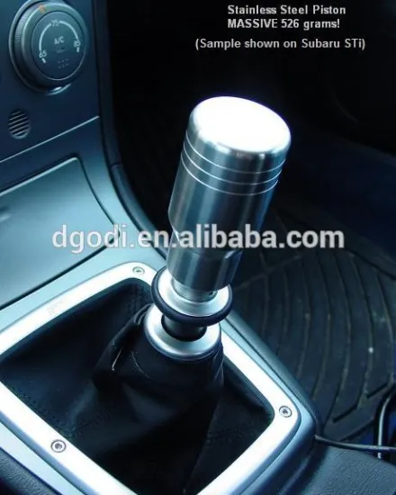 auto spare parts car parts of stainless steel gear shift knob