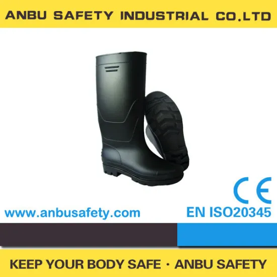 2013 newest style long leg knee protection safety toe cap CE standard water boots