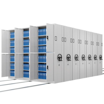 Compact Steel Mobile Shelving System: A Versatile Solution for Office, Home, School, and Library Storage
