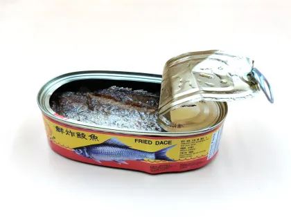 Fried Dace Fish with Soybean Oil