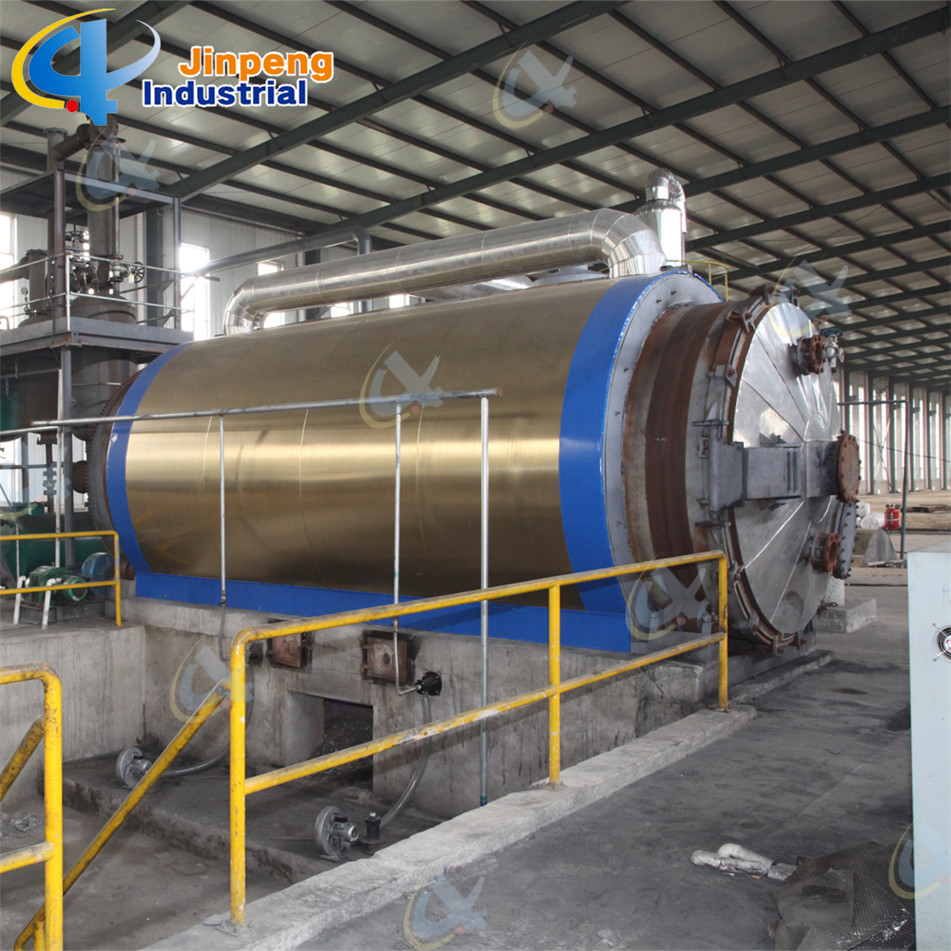 batch waste tyre pyrolysis plant