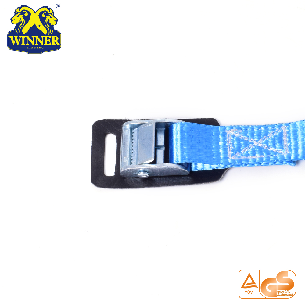 Easy-Operating Cargo Lashing Tie Down Ratchet Strap With Buckle