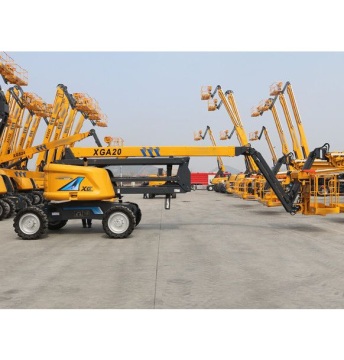 China Famous Brand XGA20 20m Hydraulic Articulated Mobile Lift Aerial Work Platform