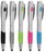 3-Function Pen Touch Screen Stylus / Ballpoint Pen / LED Flashlight For iPad iPhone Tablet Smart Phone