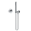 Gold Handheld Shower Head And Faucet