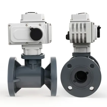 UPVC Ball Valve with Electric Actuator