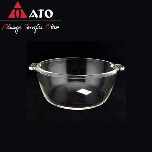 ATO Borosilicate glass pot Bowl Vessel Salad Bowl