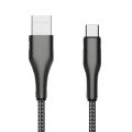 Zinc Alloy Type-C Data Cable with LED Indicator