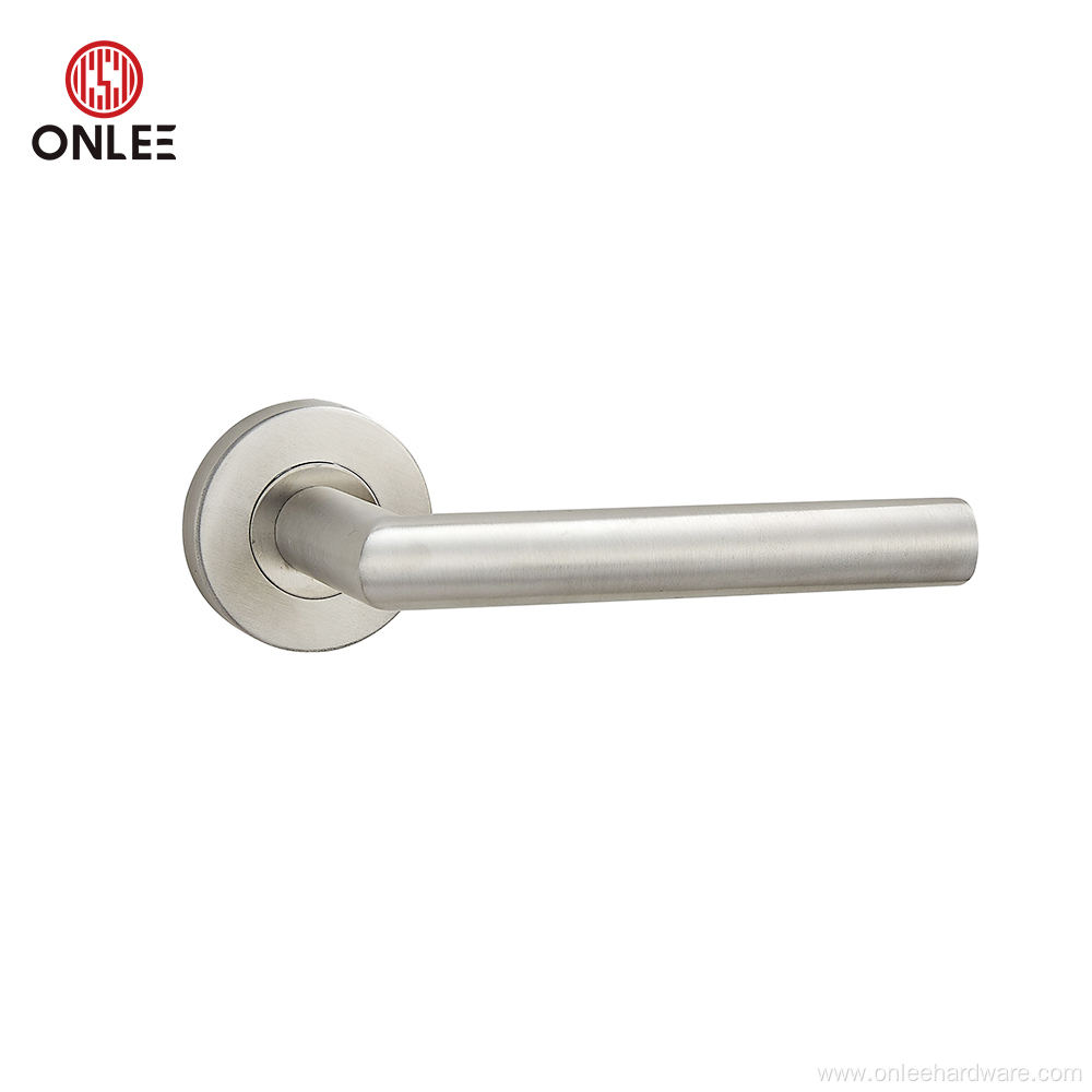 Lever Door Handles on Rose