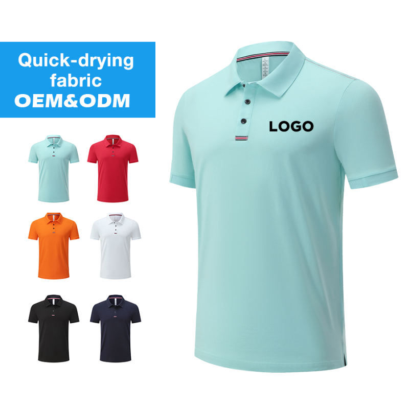 Custom Logo Men Polo Shirt for Business Casual
