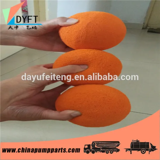 Pipe cleaning,schwing rubber cleaning ball