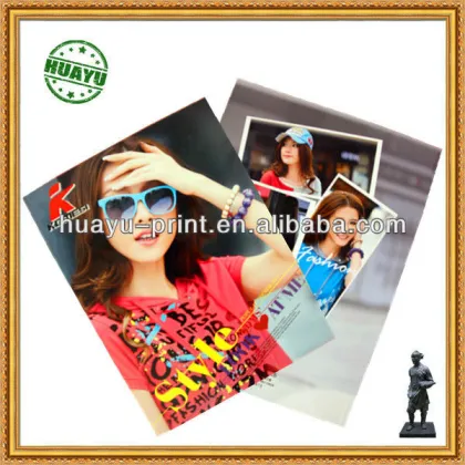 Komori offset printing full Color fashion clothes catalogue